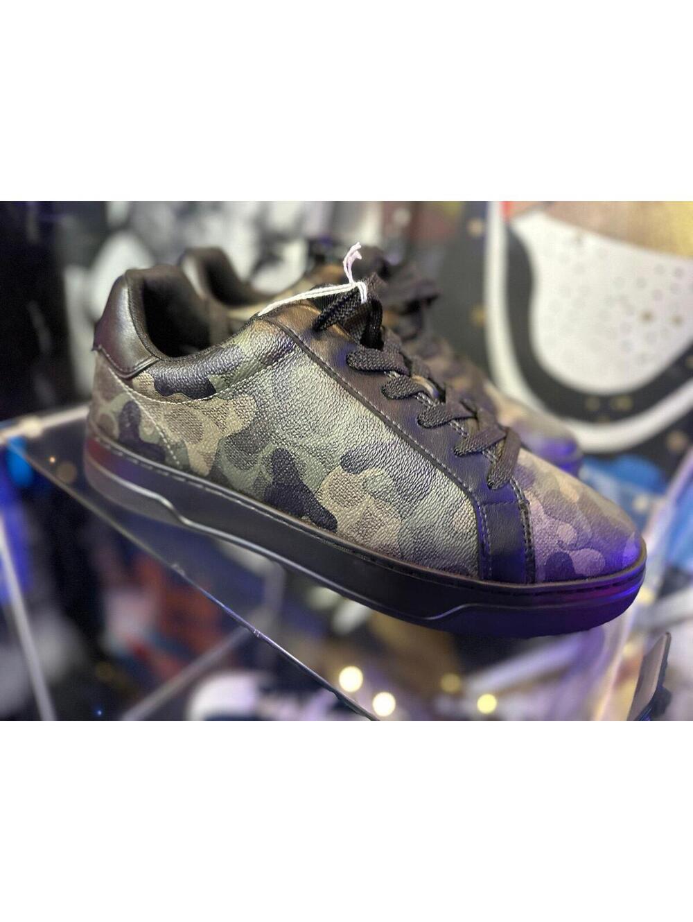Coach High Line Sneaker In Signature Camo Print SIZE: 11 NEW - Picture 6 of 8